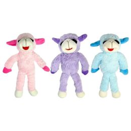 Multipet Pet Envy Floppy Lamb Chop Dog Toy Assorted 14 in