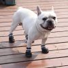 Pet 3" Reflective Rugged Anti-Slip Sole Skid-Proof Outdoor Pet Boots Dog Shoes